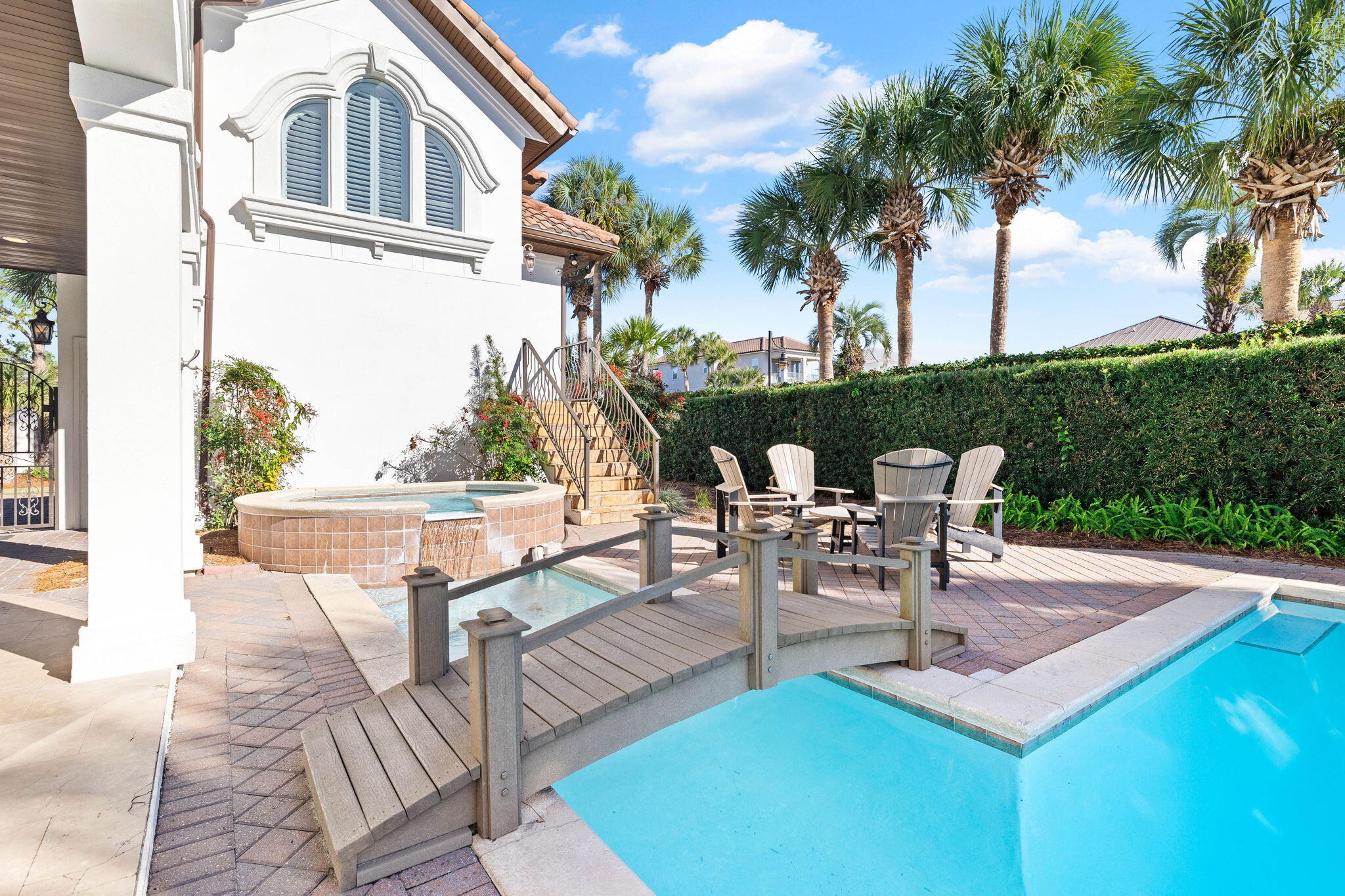 48 Tranquility Lane Destin, FL 32541 - Photo 37 of 45 swimming pool view with a seating space