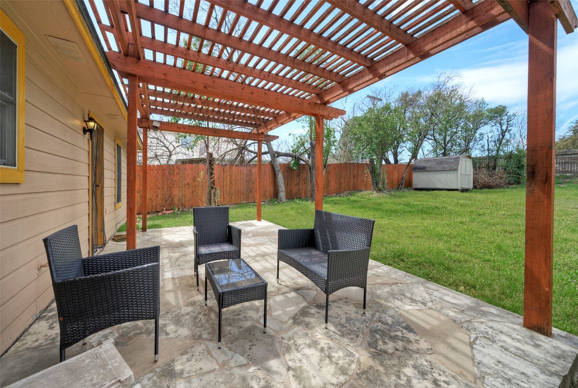 7208 Bennett Avenue Austin, TX 78752 - Photo 24 of 30 a view of yard with patio