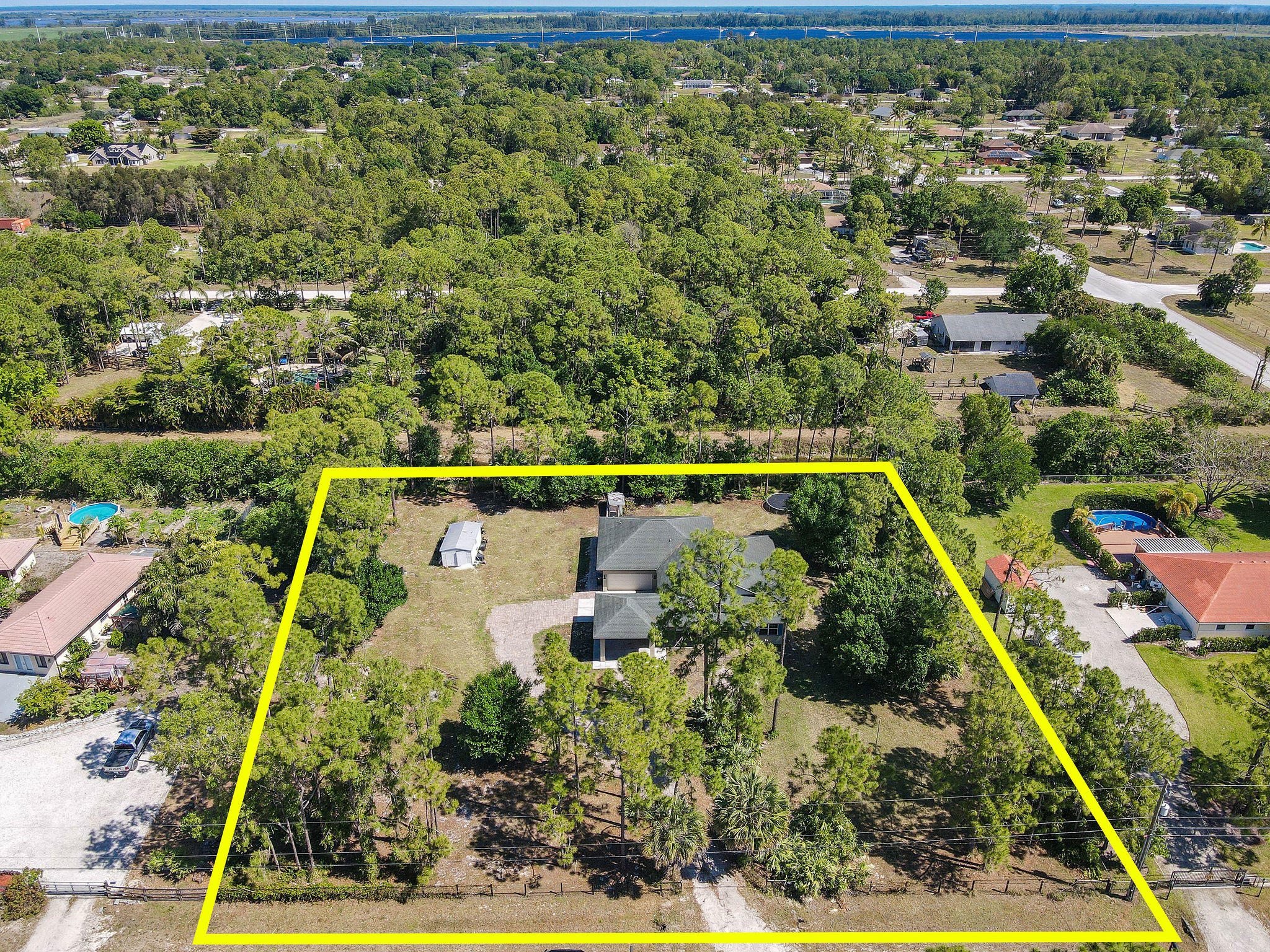 18563 42nd Road North Loxahatchee, FL 33470 - Photo 57 of 70 1856342ndRdNAerial(6)_marked