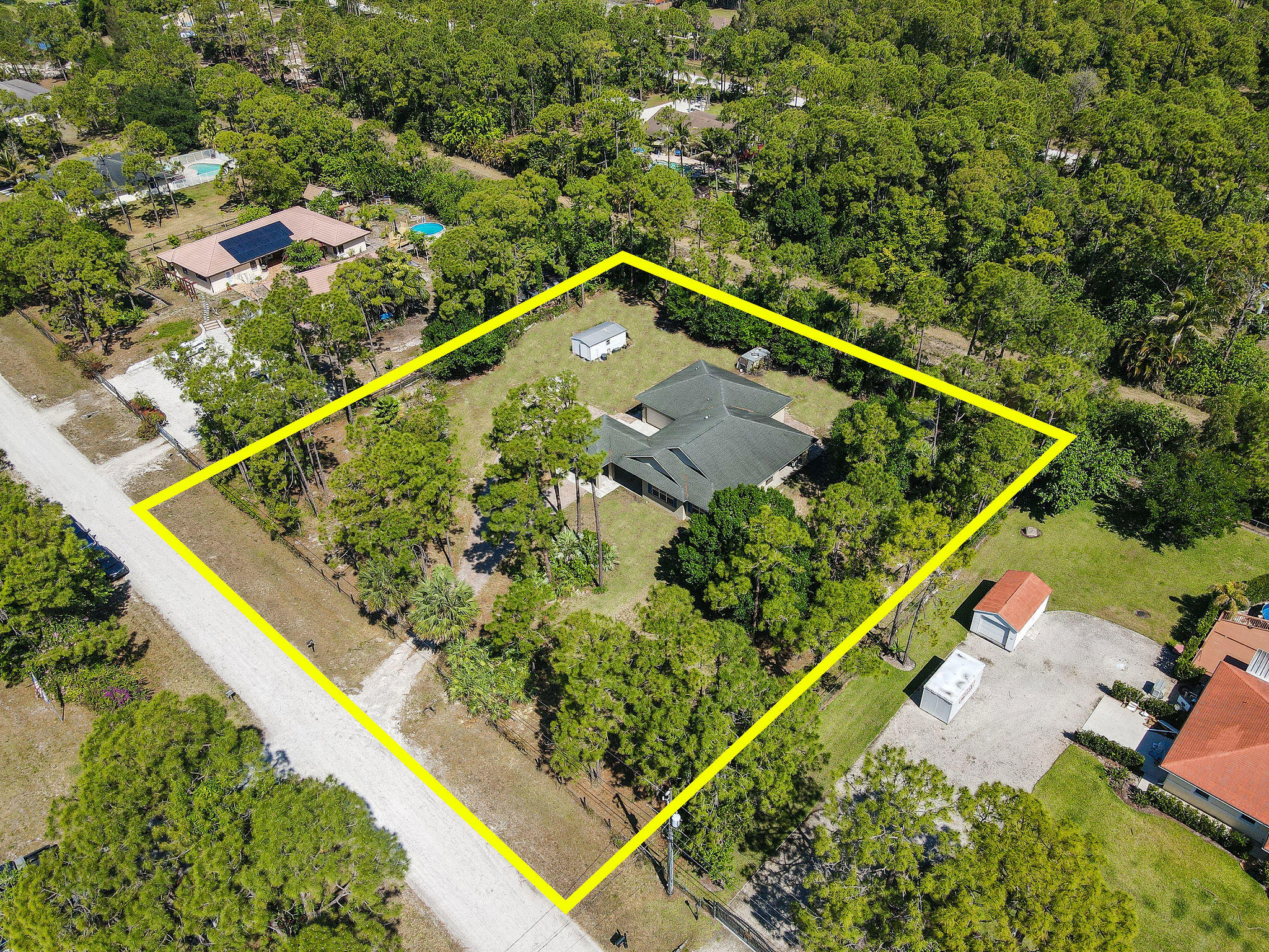 18563 42nd Road North Loxahatchee, FL 33470 - Photo 59 of 70 1856342ndRdNAerial(7)_marked