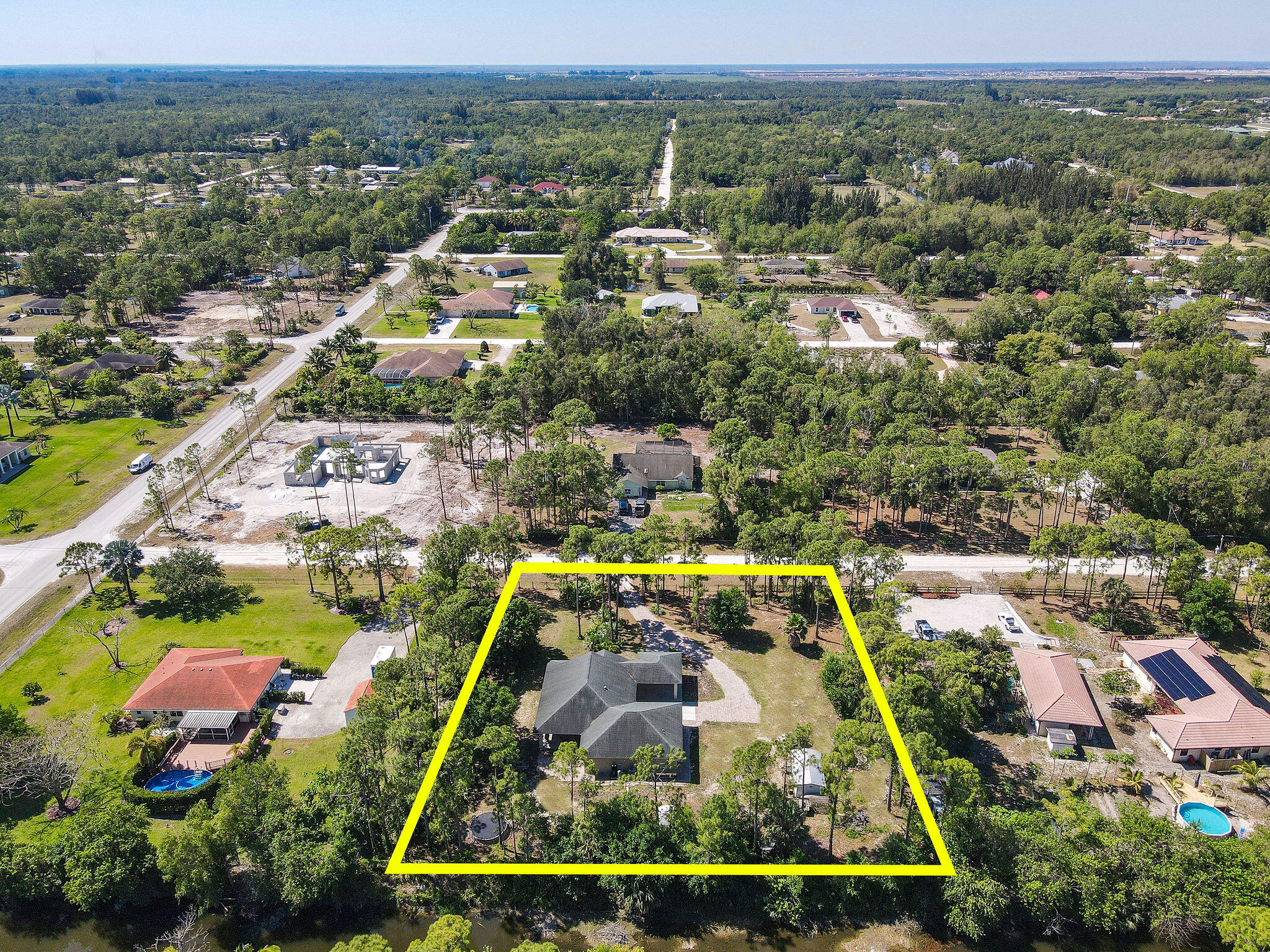 18563 42nd Road North Loxahatchee, FL 33470 - Photo 67 of 70 1856342ndRdNAerial(11)_marked