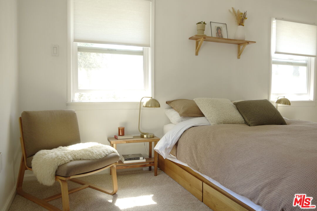 53505 Tollgate Road Idyllwild, CA 92549 - Photo 14 of 42 a bedroom with a bed and window