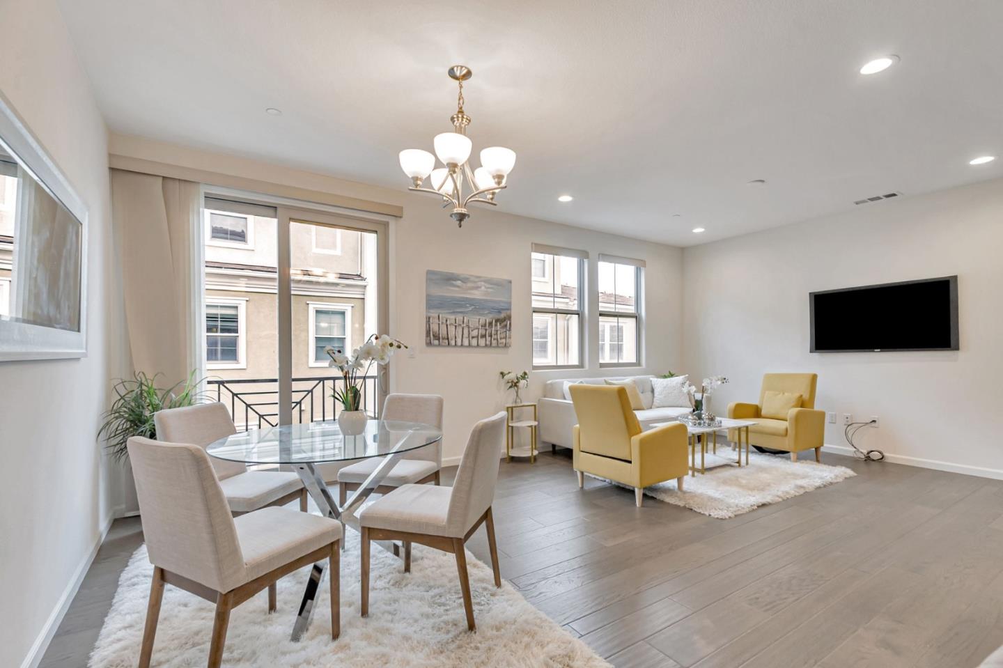 1890 Trento Loop Milpitas, CA 95035 - Photo 10 of 39 a view of a dining room with furniture window and outside view