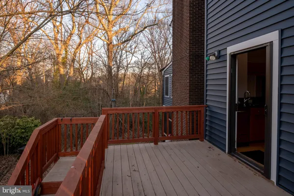 a view of a house with wooden floor