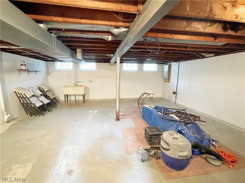 5528 Huron Road Lyndhurst, OH 44124 - Photo 20 of 26 Waterproofed Basement-blank canvas for your creative finishings