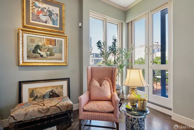 a view of balcony and patio