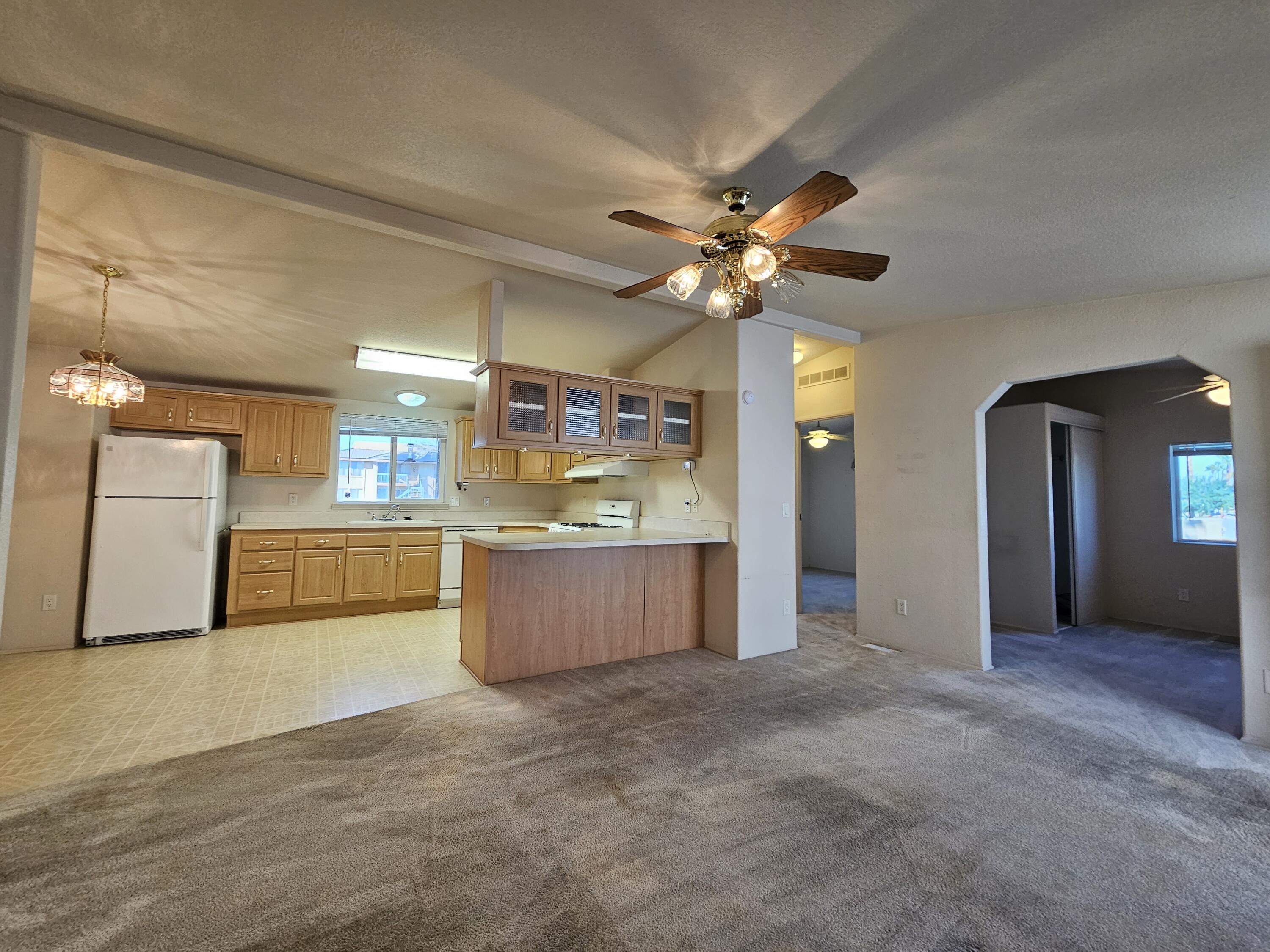 51 Alesandro Road Palm Springs, CA 92264 - Photo 3 of 21 a view of a kitchen with a sink and a window