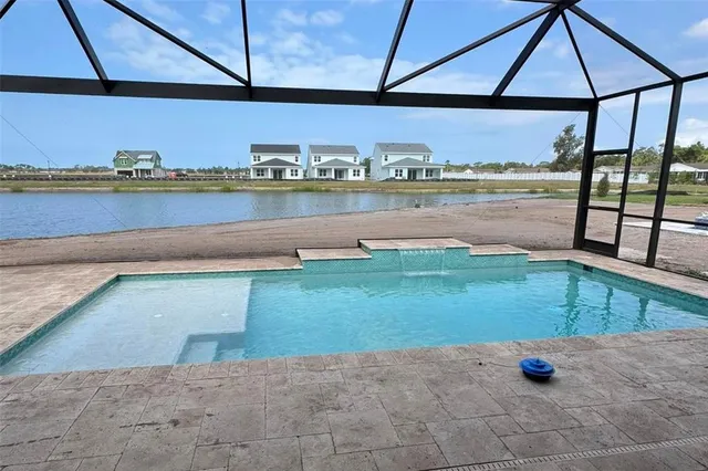 a black and white photo of a living room
