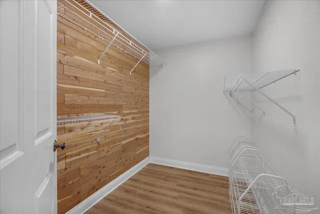 a view of walk in closet