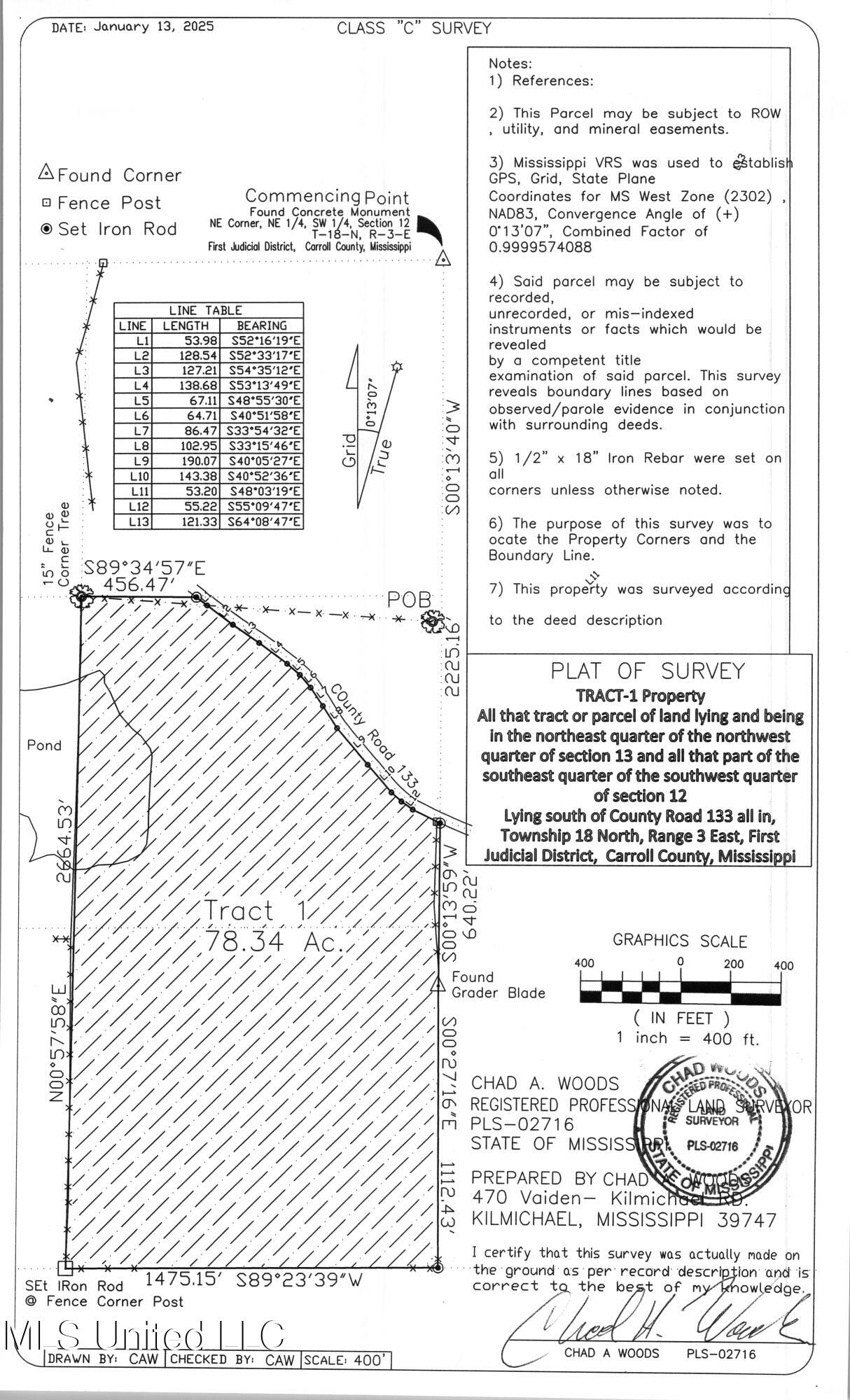 143 County Road Coila, MS 38923 - Photo 77 of 77 Survey