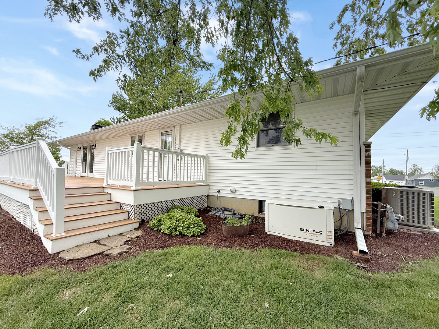203 West Summit Street Gifford, IL 61847 - Photo 20 of 22 a view of a back yard of the house