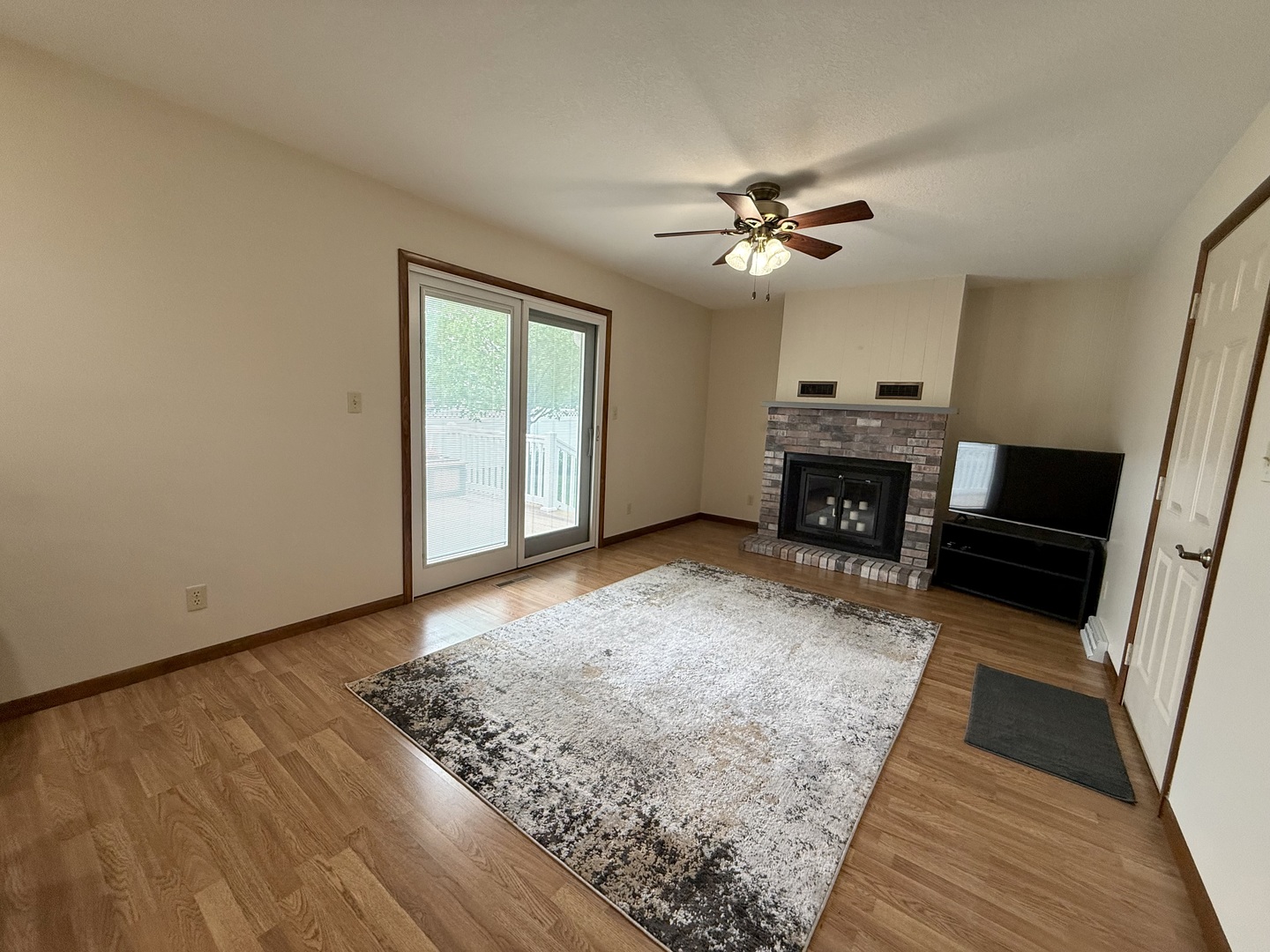 203 West Summit Street Gifford, IL 61847 - Photo 10 of 22 wooden floor in a hall with an window