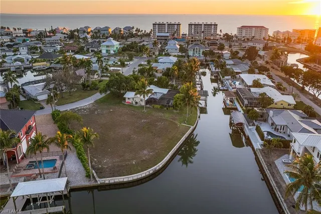 an aerial view of residential house with parking space