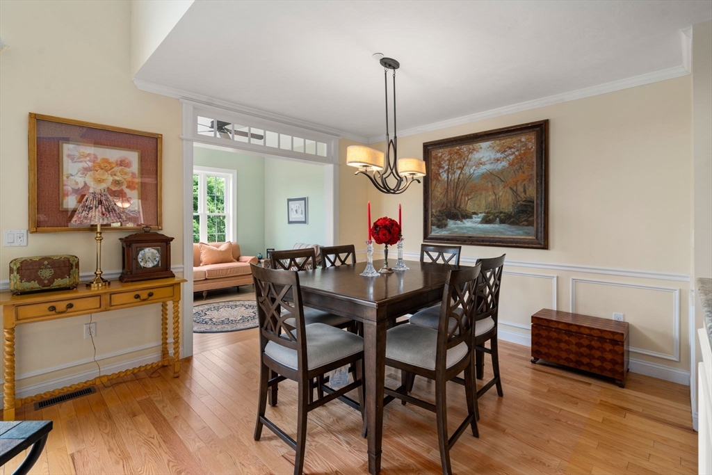 7 English Cmns, Unit 7 Topsfield, MA 01983 - Photo 14 of 36 a view of a dining room with furniture window and wooden floor