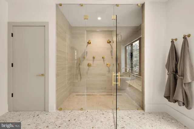 a dinning table and chairs in a kitchen