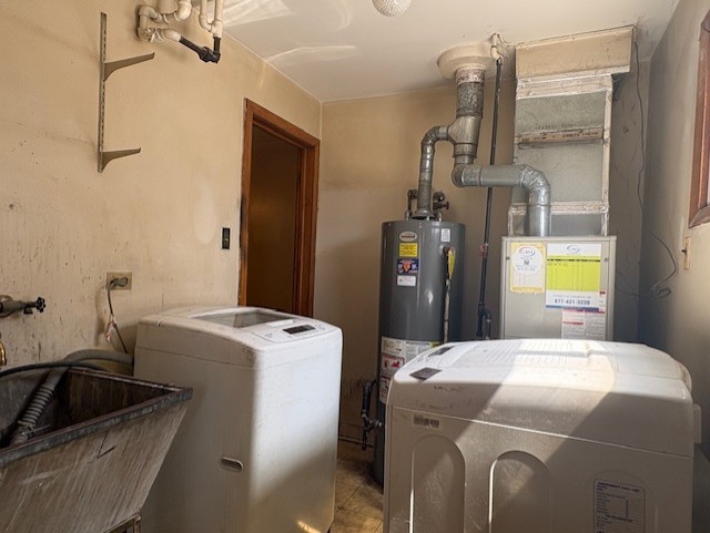 10706 Oak Avenue Chicago Ridge, IL 60415 - Photo 12 of 15 a utility room with dryer and washer