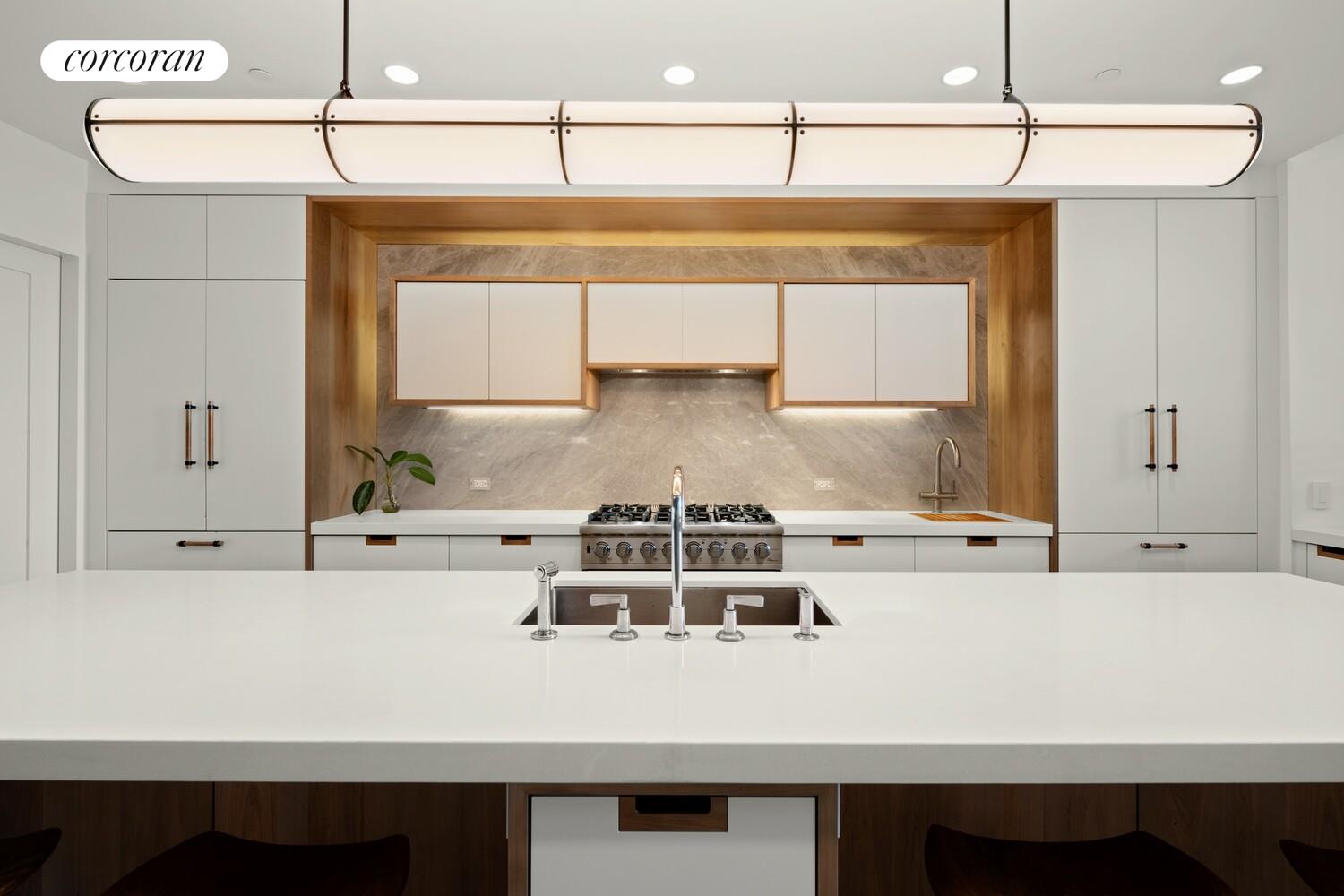 19 Jay Street Manhattan, NY 10013 - Photo 6 of 32 a kitchen with a sink and a stove