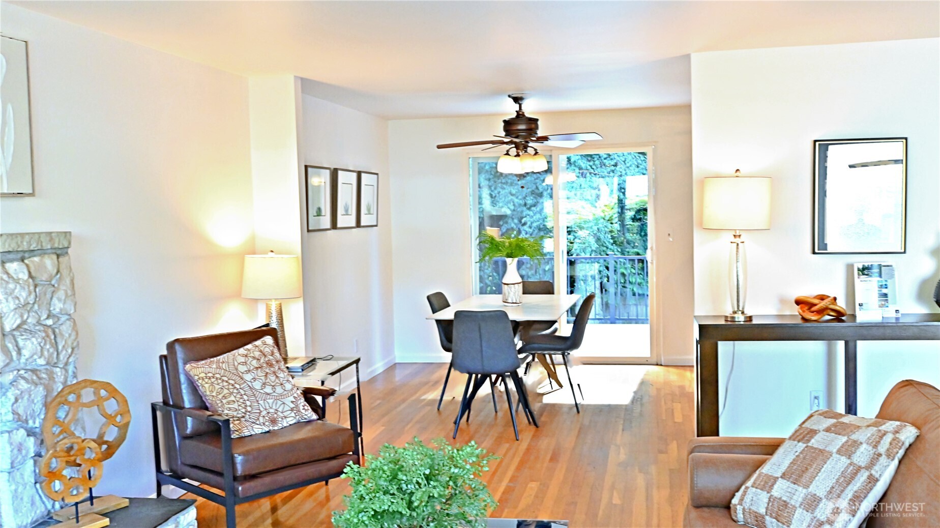 16 234th Place Southeast Bothell, WA 98021 - Photo 6 of 36 a living room with furniture and a wooden floor