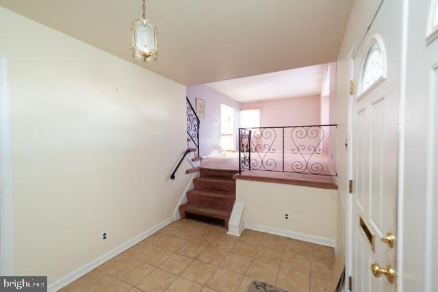 14 Montclair Drive Delran, NJ 08075 - Photo 2 of 21 a view of entryway with stairs and wooden floor