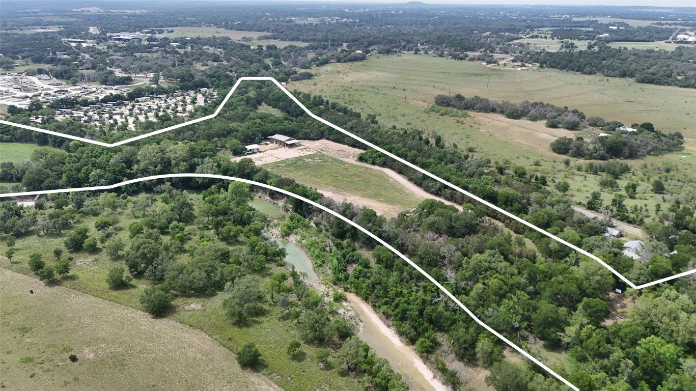 835 County Road 256 Liberty Hill, TX 78642 - Photo 3 of 34 View of property location featuring property boundaries highlighted
