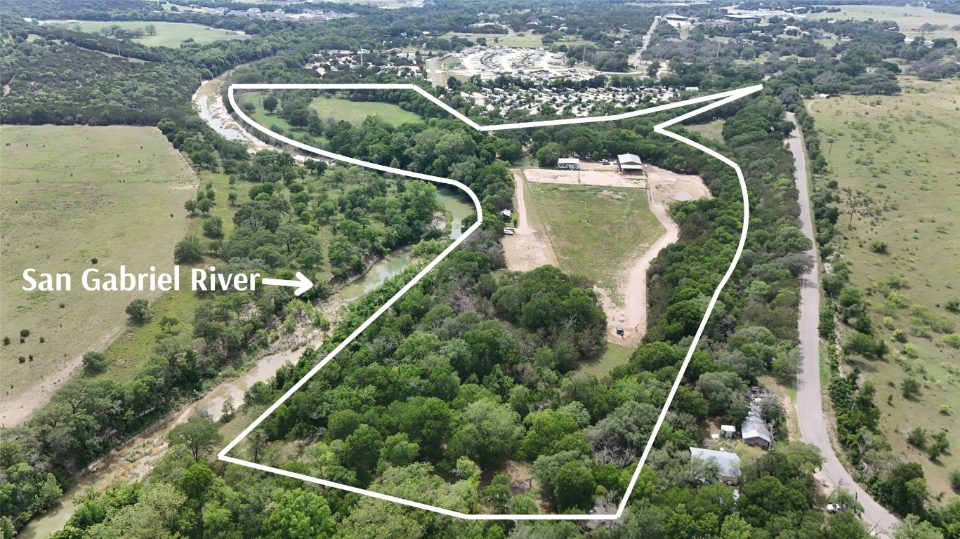 835 County Road 256 Liberty Hill, TX 78642 - Photo 4 of 34 View of rural area featuring property parcel outlined