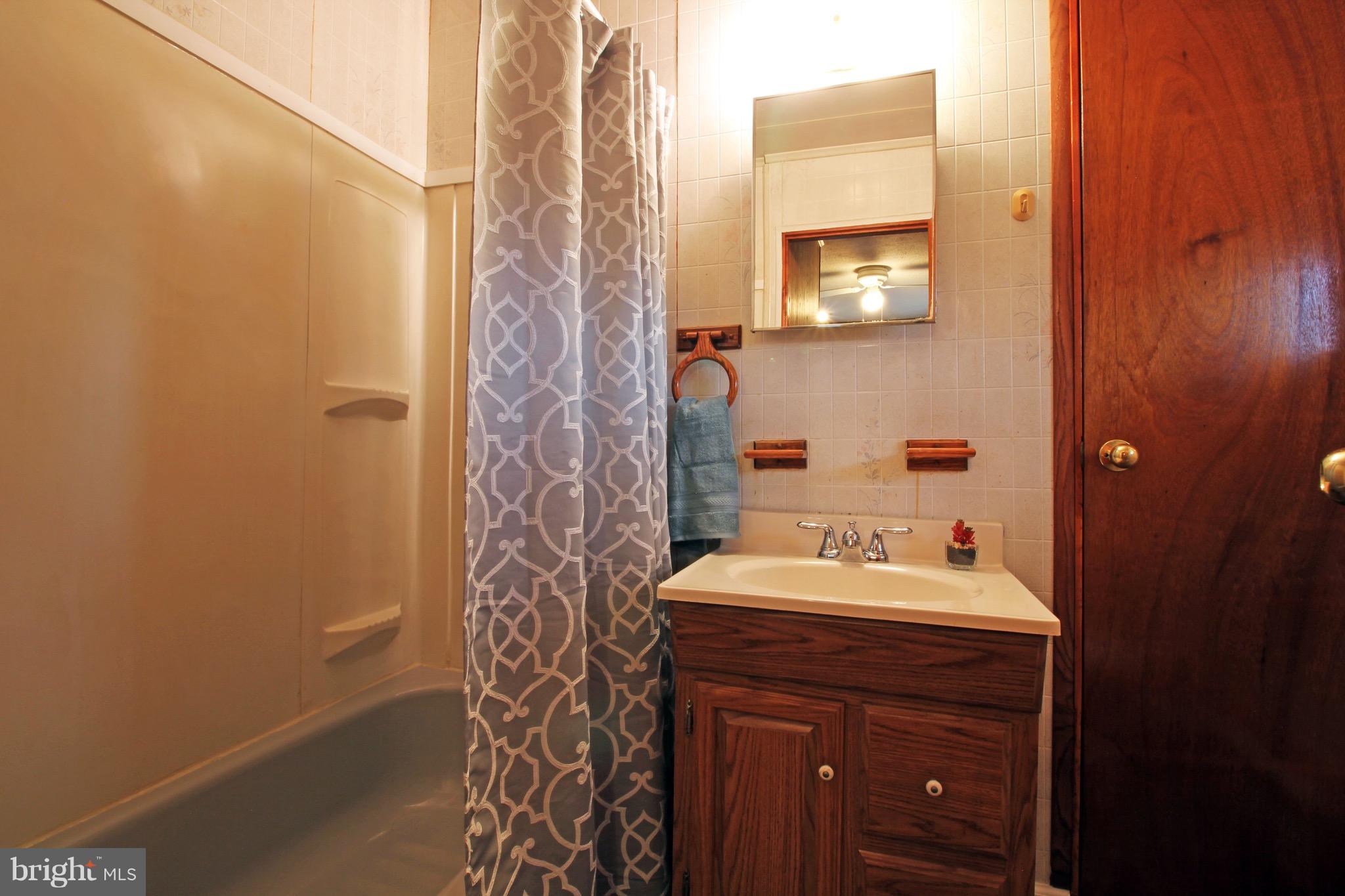 1217 Hillside Road Pasadena, MD 21122 - Photo 15 of 24 a bathroom with a sink and a mirror