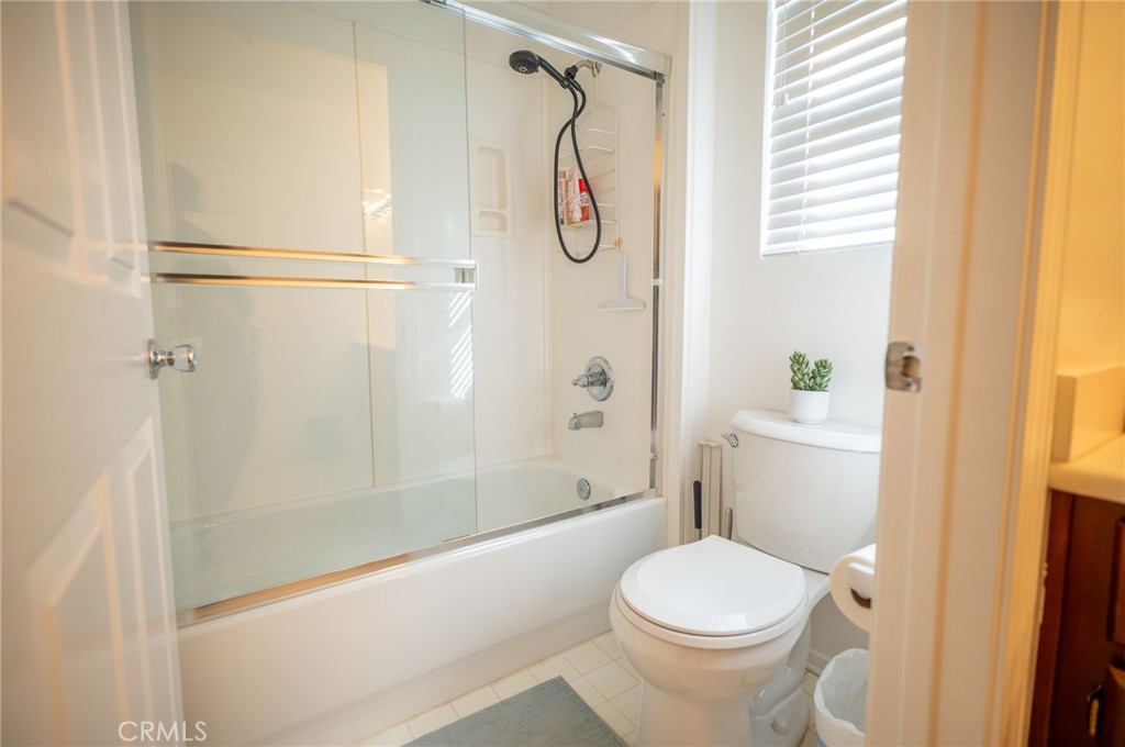 12207 Vía Santa Marta Sylmar, CA 91342 - Photo 31 of 39 a bathroom with a toilet and a shower