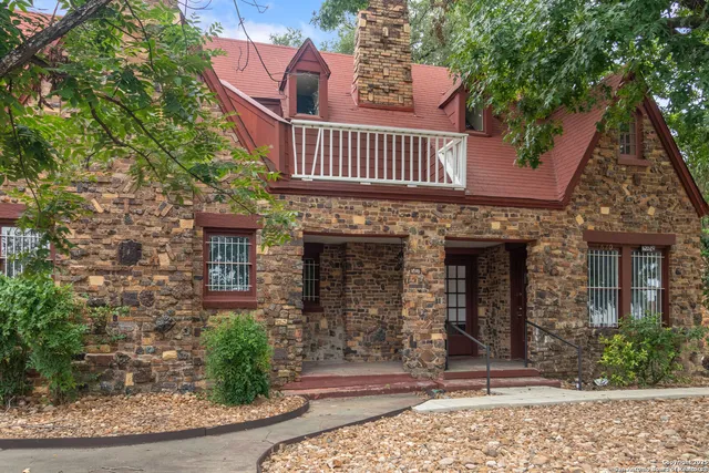 front view of a house