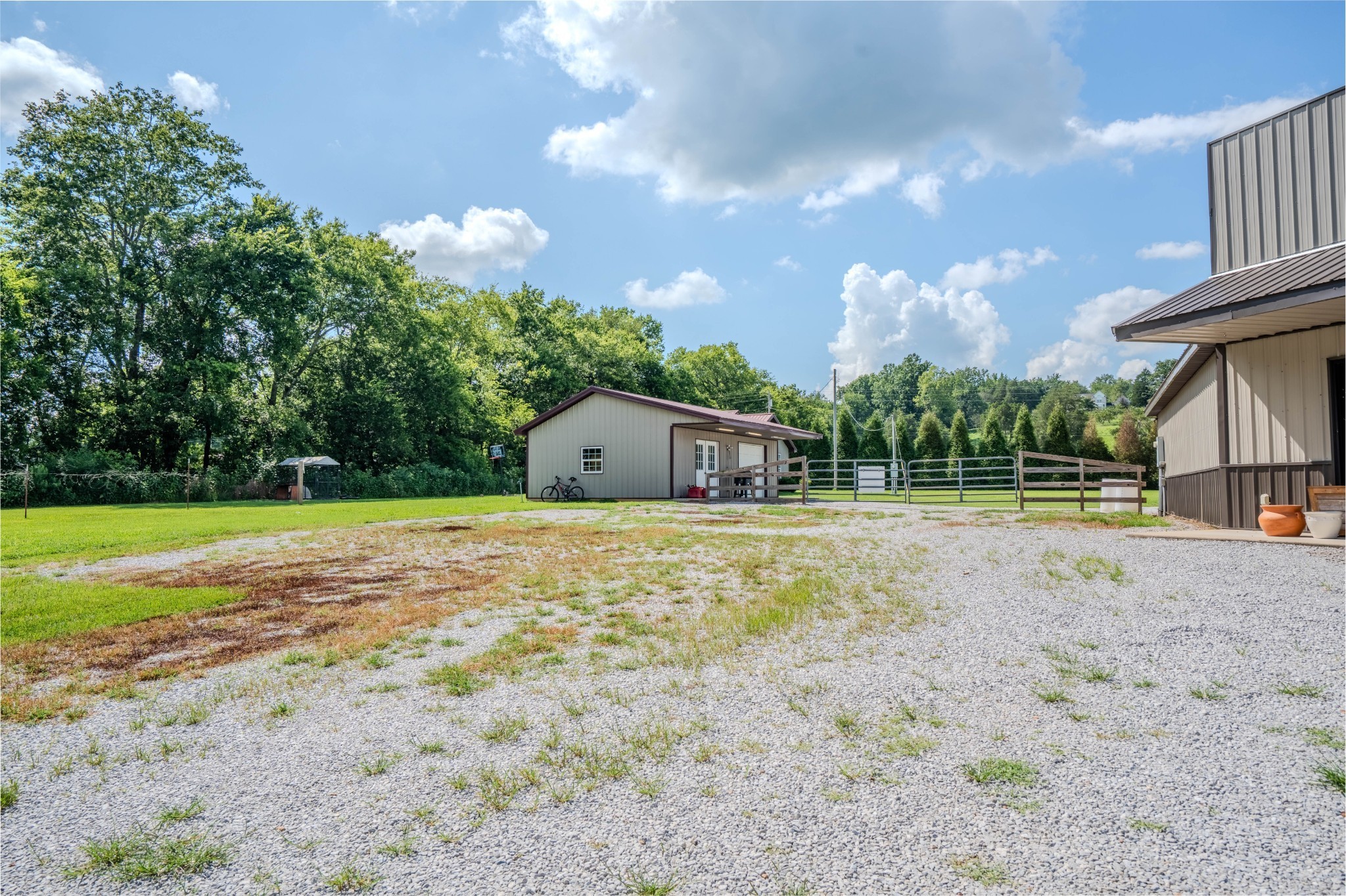 2461 Bodenham Road Pulaski, TN 38478 - Photo 29 of 59 a view of a house with backyard and sitting area