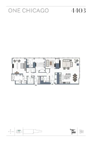 $2,700,000 | 14 West Superior Street, Unit 4403, Chicago, IL 60654