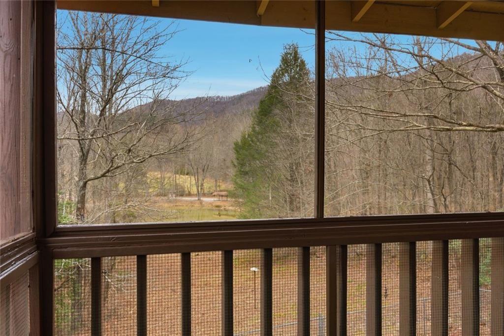 61 Bear Ridge Road Cleveland, GA 30528 - Photo 24 of 71 a view of a balcony