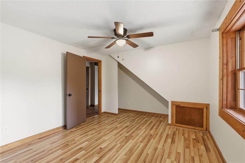 61 Bear Ridge Road Cleveland, GA 30528 - Photo 41 of 71 a view of hallway with wooden floor and stairs