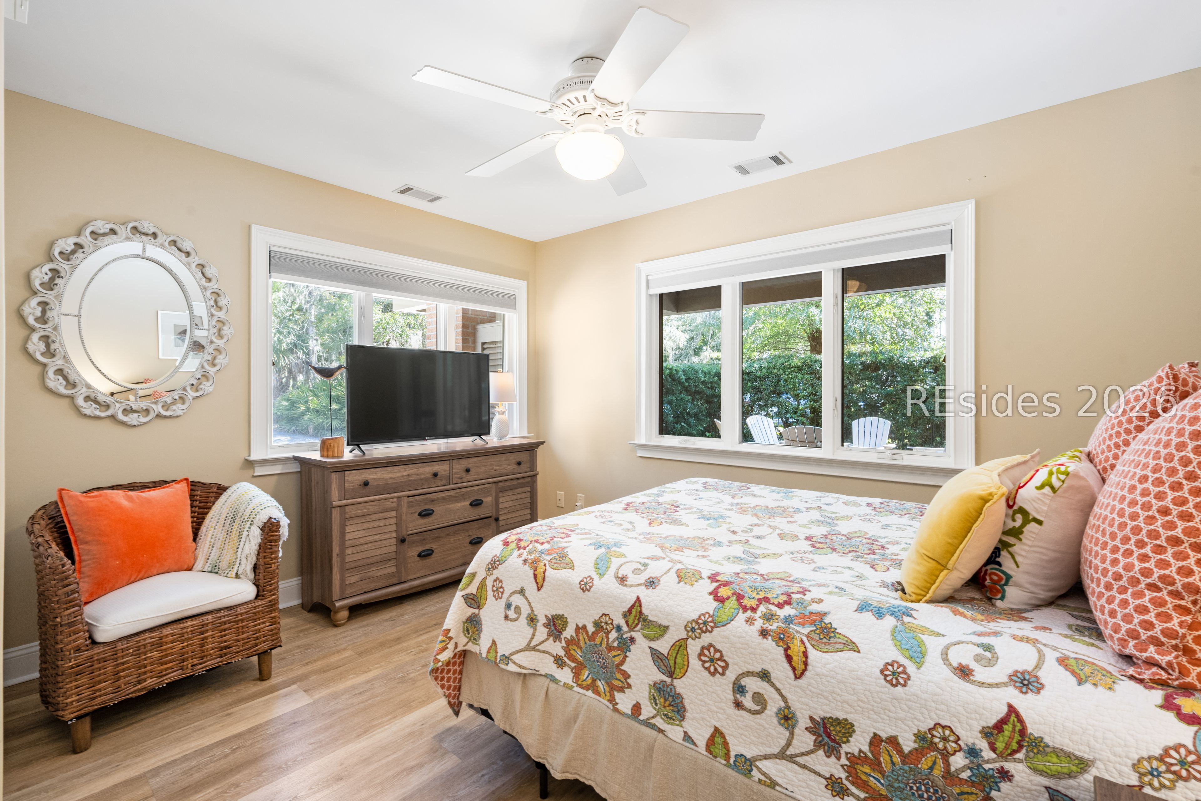 2 Night Hawk Street Hilton Head Island, SC 29928 - Photo 43 of 56 Front bedroom with courtyard view