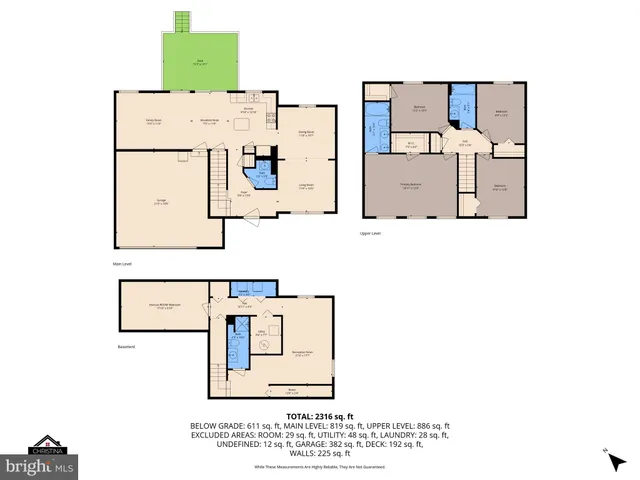 $459,990 | 2961 Siwanoy Drive, Edgewood, MD 21040
