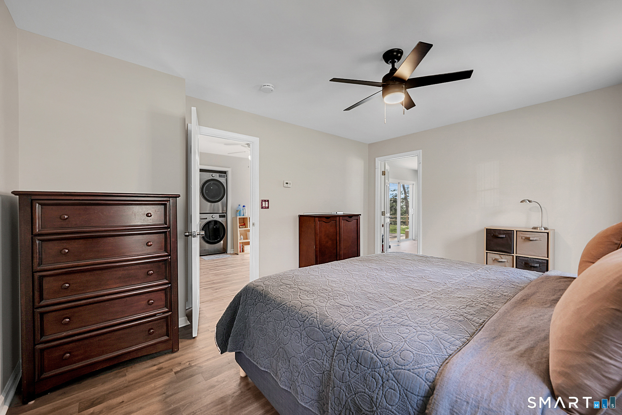273 Osborne Hill Road Fairfield, CT 06824 - Photo 22 of 40 The Third Bedroom has a walk-in closet and ceiling fan.