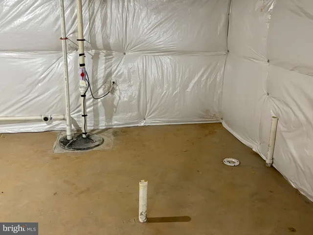 a view of a room with stairs