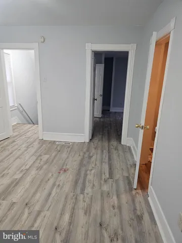 wooden floor in a gallery