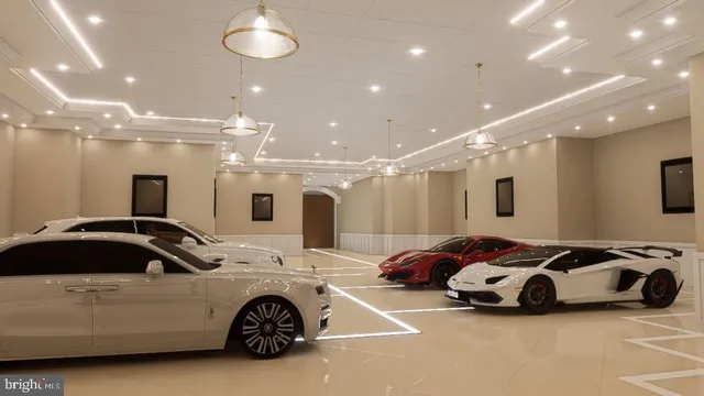 a view of a backyard with sitting area