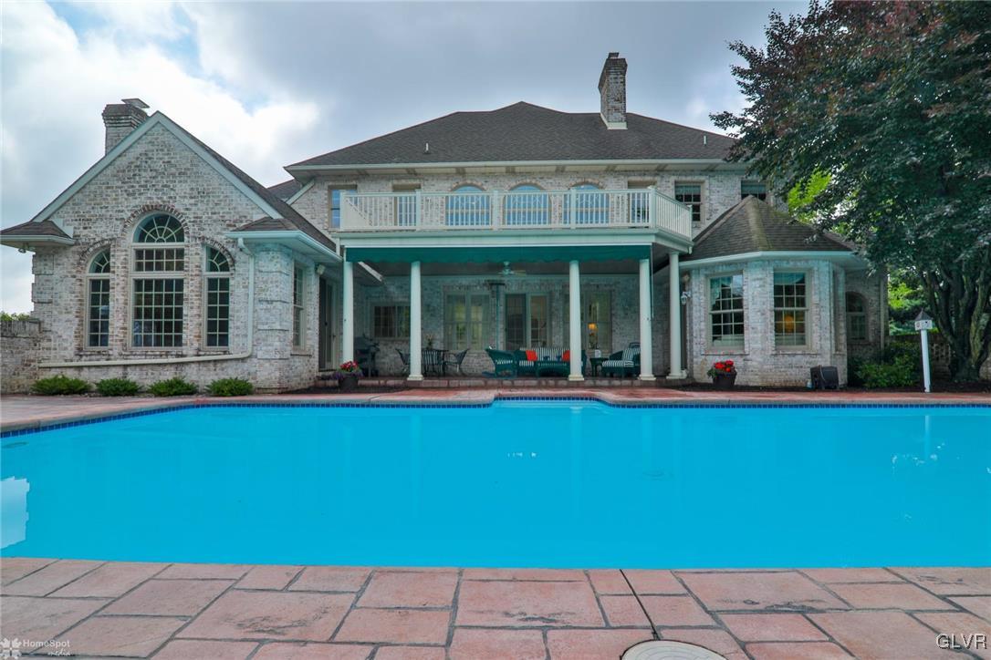 618 Bok Road Nazareth, PA 18064 - Photo 39 of 50 a front view of a house with swimming pool having outdoor seating