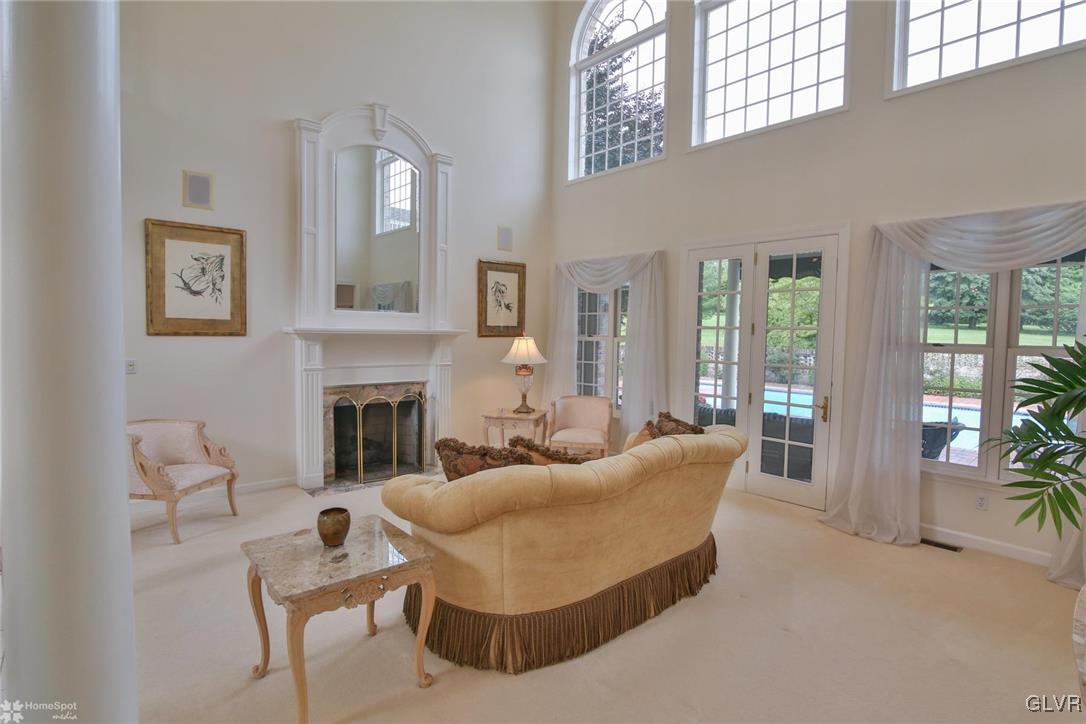 618 Bok Road Nazareth, PA 18064 - Photo 8 of 50 a living room with furniture and a fireplace