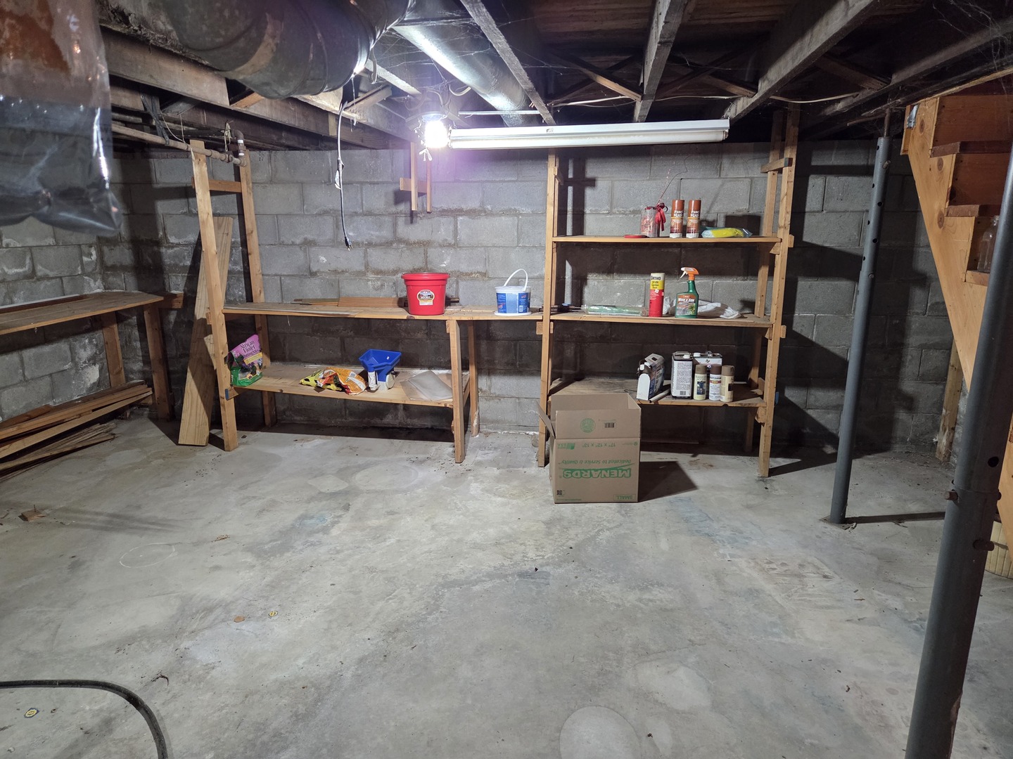 712 East Monroe Street Bloomington, IL 61701 - Photo 28 of 34 a view of storage and utility room
