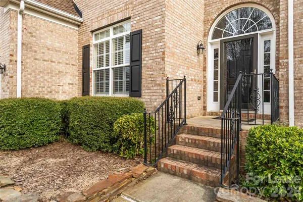 front view of a house with a porch