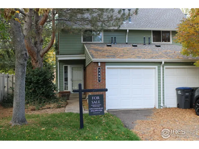 a view of a house with a yard and garage