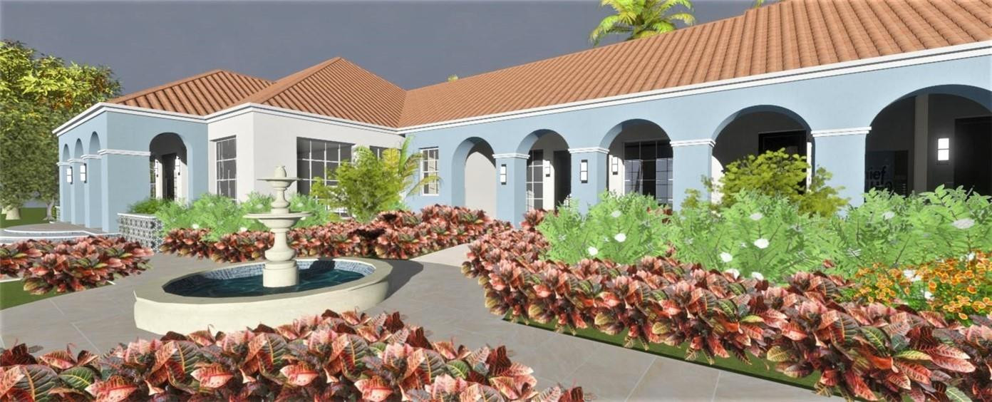 3207 Clint Moore Road, Unit 104 Boca Raton, FL 33496 - Photo 42 of 46 a front view of a house with a potted plant