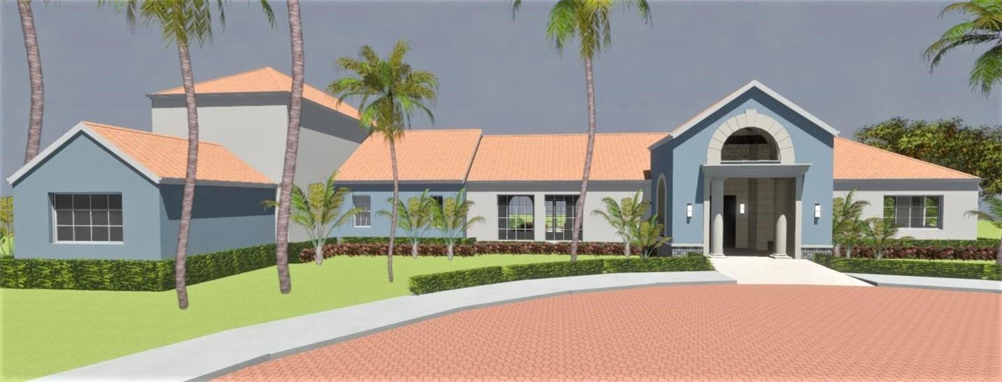 3207 Clint Moore Road, Unit 104 Boca Raton, FL 33496 - Photo 43 of 46 a view of outdoor space yard and front view of a house