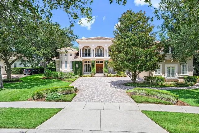 a view of an ocean and beach
