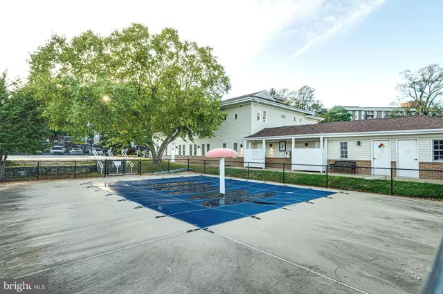 a view of outdoor space yard and garage