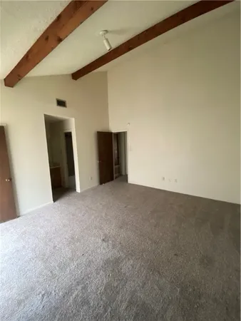 a view of empty room