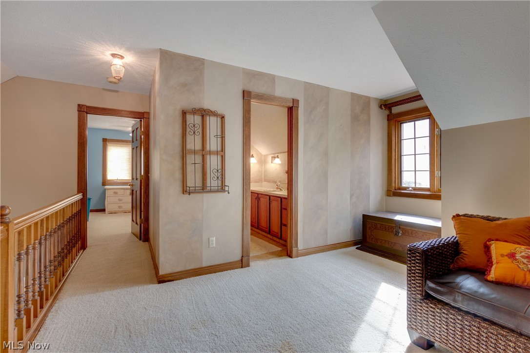 9493 Mentor Road Chardon, OH 44024 - Photo 20 of 35 Second floor loft area with views of Bedroom 3 & full bath