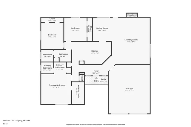 a picture of floor plan